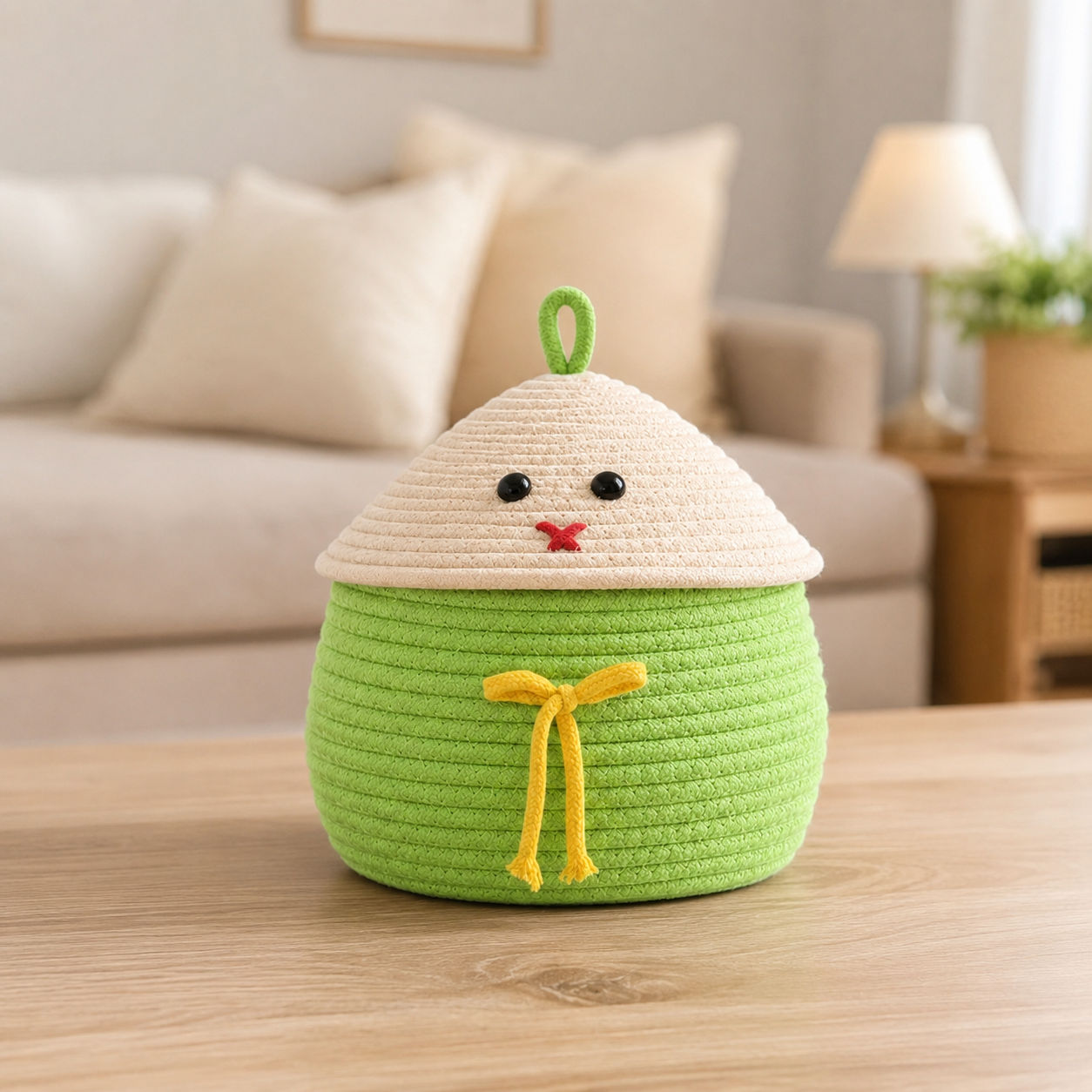 Cartoon Cotton Holder for Stylish Home Organizer